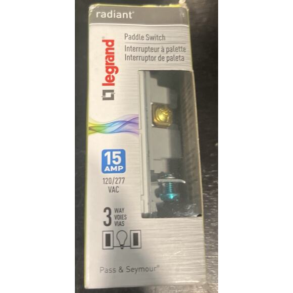 Legrand Other - Legrand Paddle Switch 15 AMP 120/277 VAC